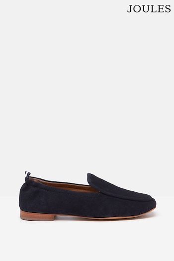Joules Sloane Navy Suede Loafers (233475) | £54.95