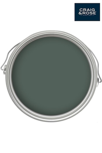 Craig & Rose Green Chalky Emulsion Ottilie 2.5L Paint (233654) | £42