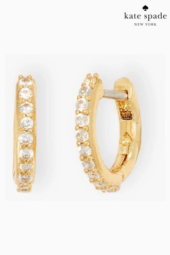 Kate Spade New York Gold Tiny Twinkle Hoops (234338) | £50