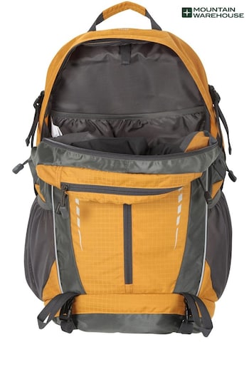 Mountain Warehouse Yellow Zip Front Adventurer 45L Backpack (234810) | £72
