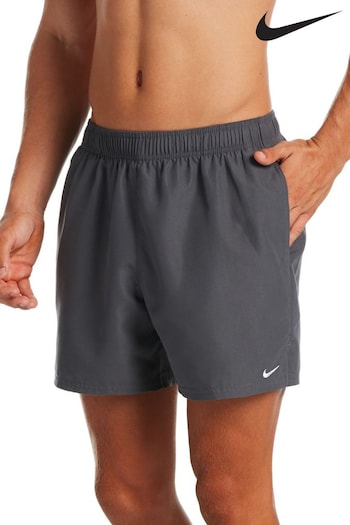 Nike Lowcate Grey 5 Inch Essential Volley Swim Shorts (235183) | £26