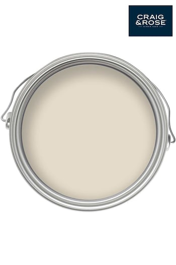 Craig & Rose Cream Chalky Emulsion Pale Mortlake 2.5Lt Paint (235293) | £42