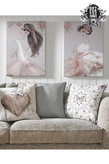 Art For The Home Pink Grace Wall Art (235917) | £32