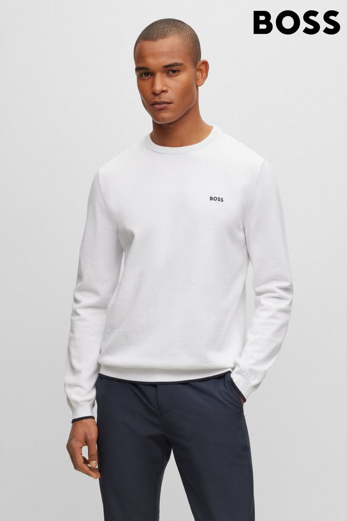 White deals boss jumper