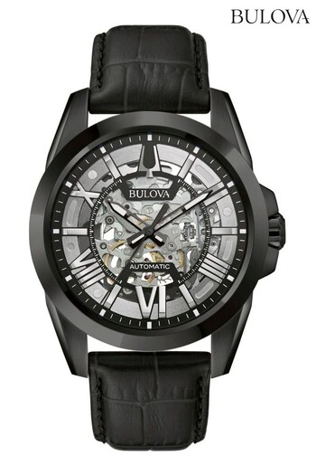 Bulova Gents Automatic Sutton Classic Black Watch (238299) | £399