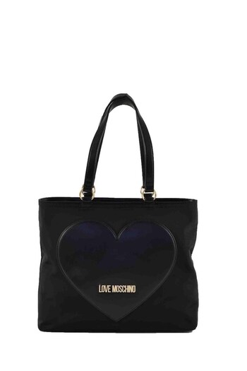Love Moschino Plain Black Handbag (238480) | £195