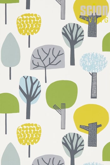 Scion Green Liora Wallpaper Wallpaper (238705) | £49