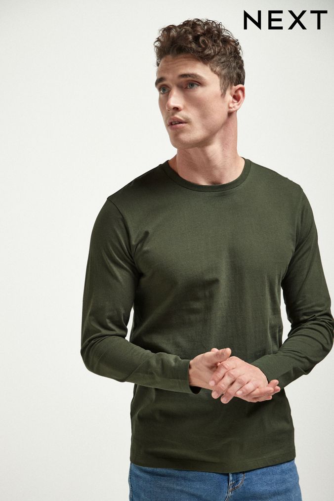Long sleeve outlet tops mens