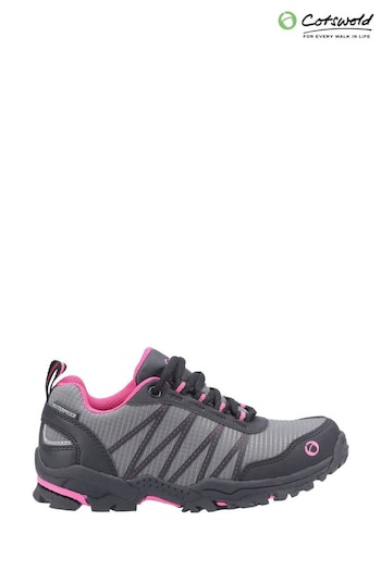 Cotswold Littledean Lace Up Hiking Waterproof Walking Boots Dark (238875) | £43