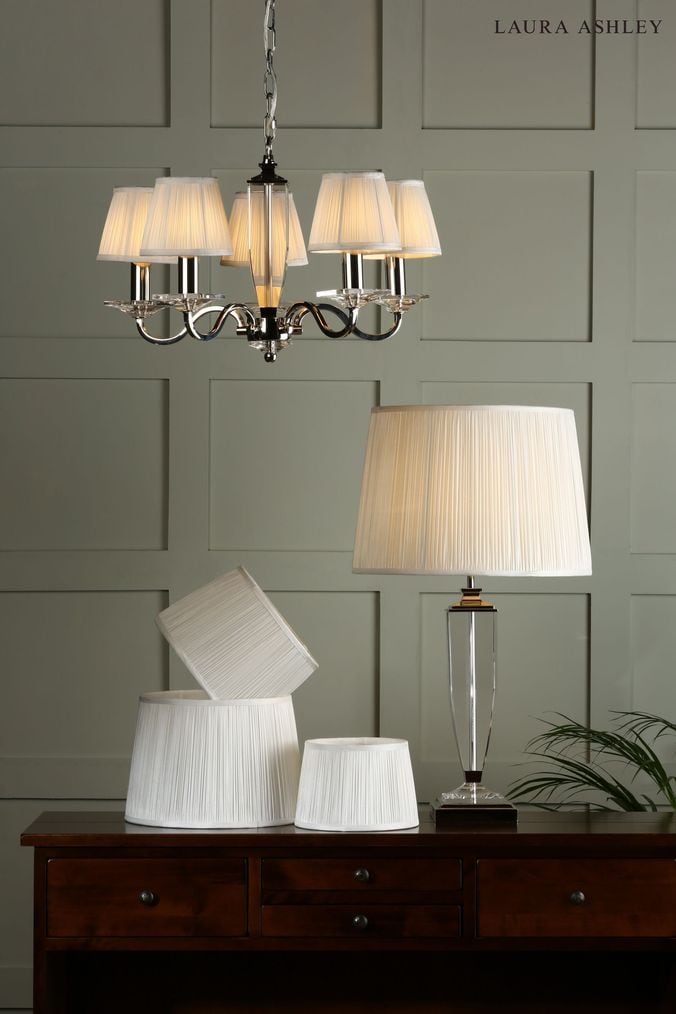 Buy Cream Lamp Shades And Light Shades Eglantinerose Online Next UK