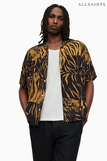 AllSaints Wildcat Brown Shirt (240734) | £99