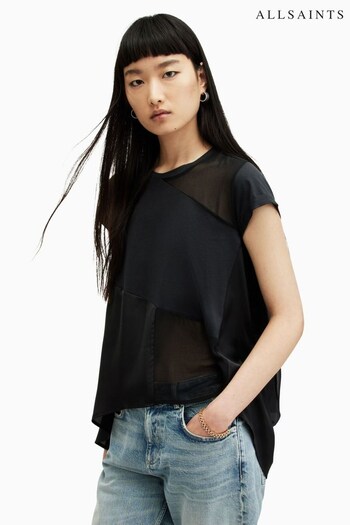 AllSaints Zala Black Top (240903) | £59