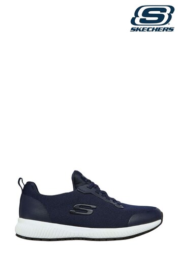 Skechers Blue Squad Slip Resistant Work Womens Trainers (241554) | £69