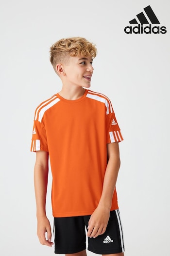 adidas Orange Squadra 21 Junior T-Shirt (242257) | £13