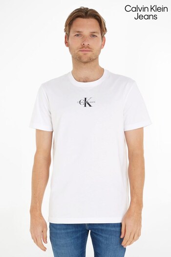 Calvin Rowland Klein Jeans Monologo Regular T-Shirt (242350) | £35