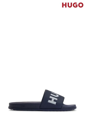 HUGO Black Match Sliders (242556) | £49