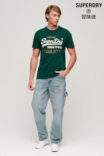 Superdry Green Classic Heritage T-Shirt (242733) | £27