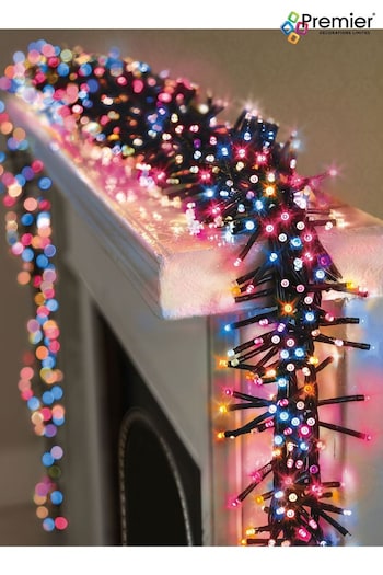 Premier Decorations Ltd Red LED Clusters With Timer Christmas Lights (243047) | £30