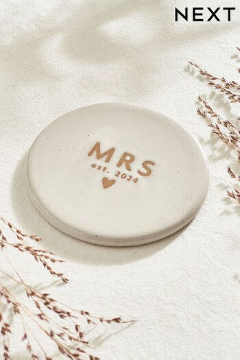 White Established In 2024 Wedding Coaster MRS (243223) | £4