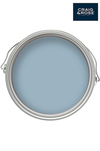 Craig & Rose Blue Chalky Emulsion Pompadour 2.5Lt Paint (243499) | £42