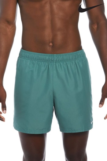 Nike Lowcate Green 5 Inch Essential Volley Swim Shorts (243826) | £26