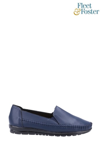 Fleet & Foster White Shirley Slip-On Shoes (244083) | £33