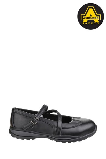 Amblers Safety Black FS55 Hankyu's Safety Shoes (244099) | £64
