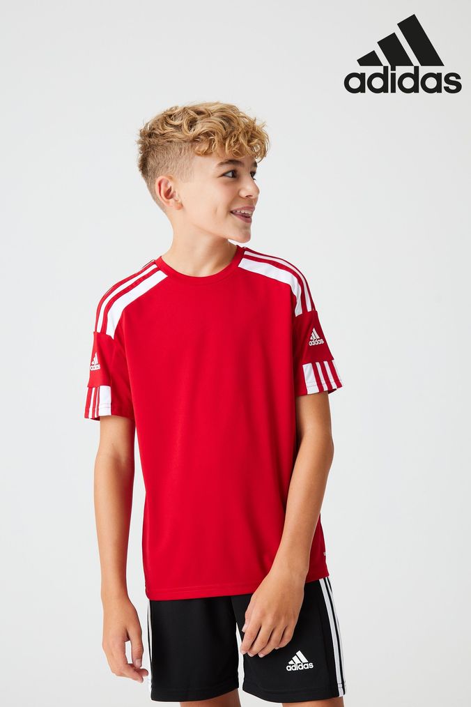 adidas Red Squadra 21 Junior T-Shirt (244595) | £13
