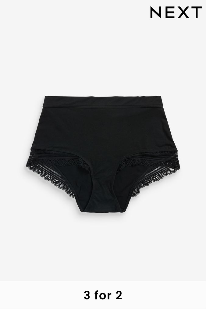 Black Full Brief Forever Comfort® Knickers (244809) | £12
