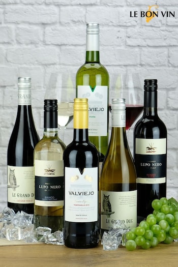 Le Bon Vin 6 Bottles Party Mix Red/White Wine Selection (245424) | £60