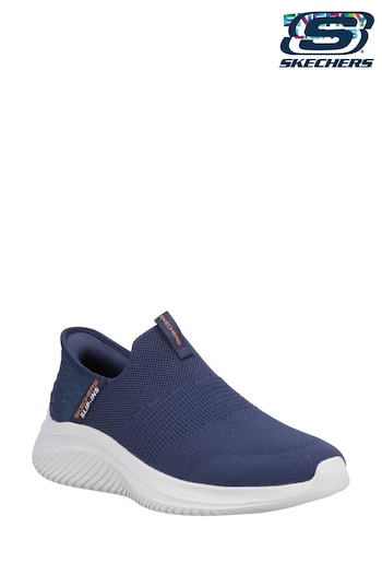 Skechers Blue Ultra Flex 3.0 Smooth Step Wide Trainers (245665) | £94