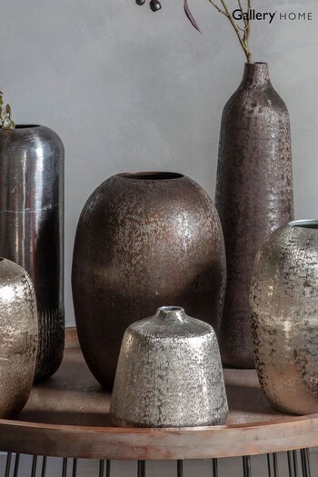Gallery Home Copper Hartland Ellipse Ball Vase (246416) | £85