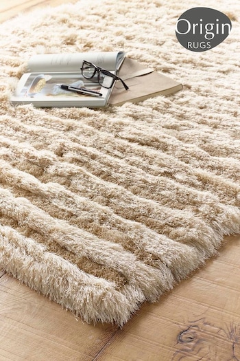 Origins Natural Carved Glamour Hand Woven Rug (246839) | £70 - £220