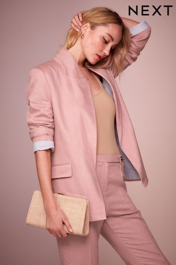 Pink Linen Blazer (247813) | £46
