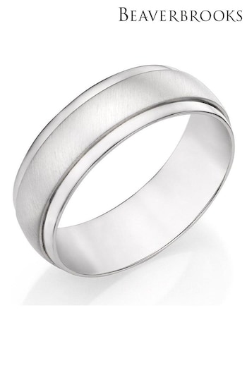 Beaverbrooks Sterling Silver Textured Ring (247901) | £195