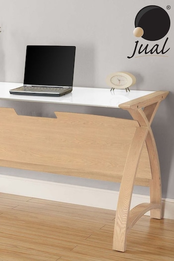 Jual Oak Helsinki Wooden Laptop Desk (248081) | £390