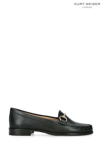 Kurt Geiger London Finsbury Trim Black Loafer Shoes good (248349) | £109