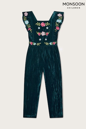 Monsoon Blue Boutique Embroidered Jumpsuit (249992) | £40 - £45