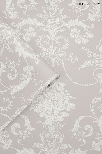 Laura Ashley White Dove Josette Wallpaper Wallpaper (250352) | £44