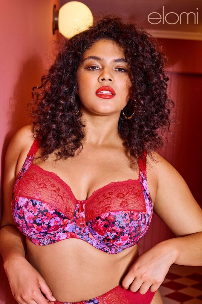 Red bra top