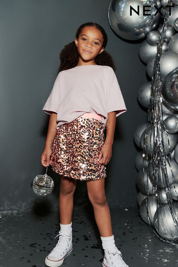 Little girl sales skirt gold