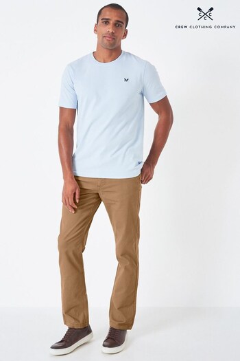 Crew Clothing Company Tan Vintage Tailored Chinos (251427) | £65