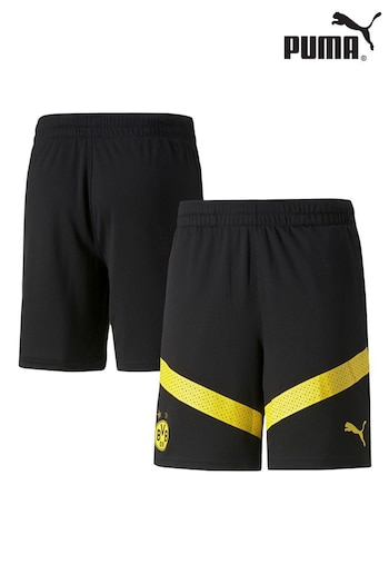 Puma Black Borussia Dortmund Training Shorts (251536) | £35