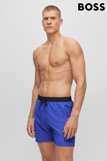 BOSS Bold Blue Starfish Swim donna Shorts (251598) | £49