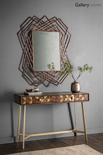 Gallery Home Bronze Elland Mirror (252388) | £175