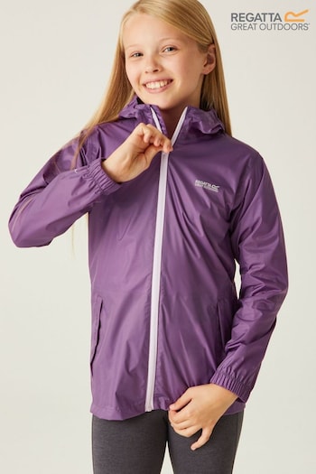 Regatta Purple Pack It III Waterproof Jacket (252472) | £25