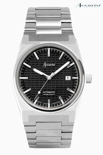 Accurist Mens Origin Automatic Stainless Steel Bracelet 41mm Watch (253013) | £329