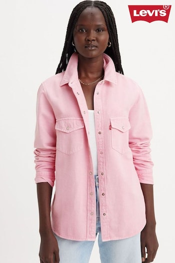 Levi's® Dusty Cameo Pink 2 Iconic Western Shirt (253844) | £75