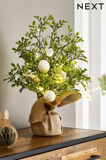 Green Easter Lit Artificial Tree (253918) | £28