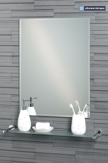 Showerdrape Fairmont Large Rectangular Bathroom Mirror (254007) | £40